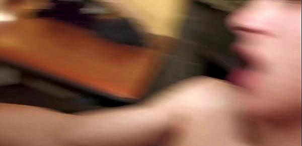  Blonde pretty secretary is now fucking her ex-boss